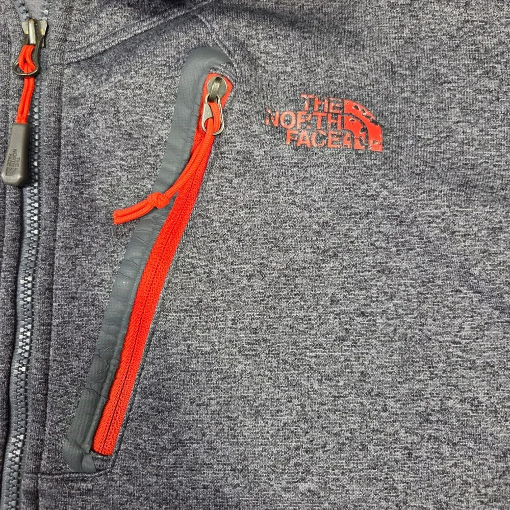 The North Face‎ Mens XXL Quarter Zip Pullover Heather Grey Outdoors Hiking Gorp
